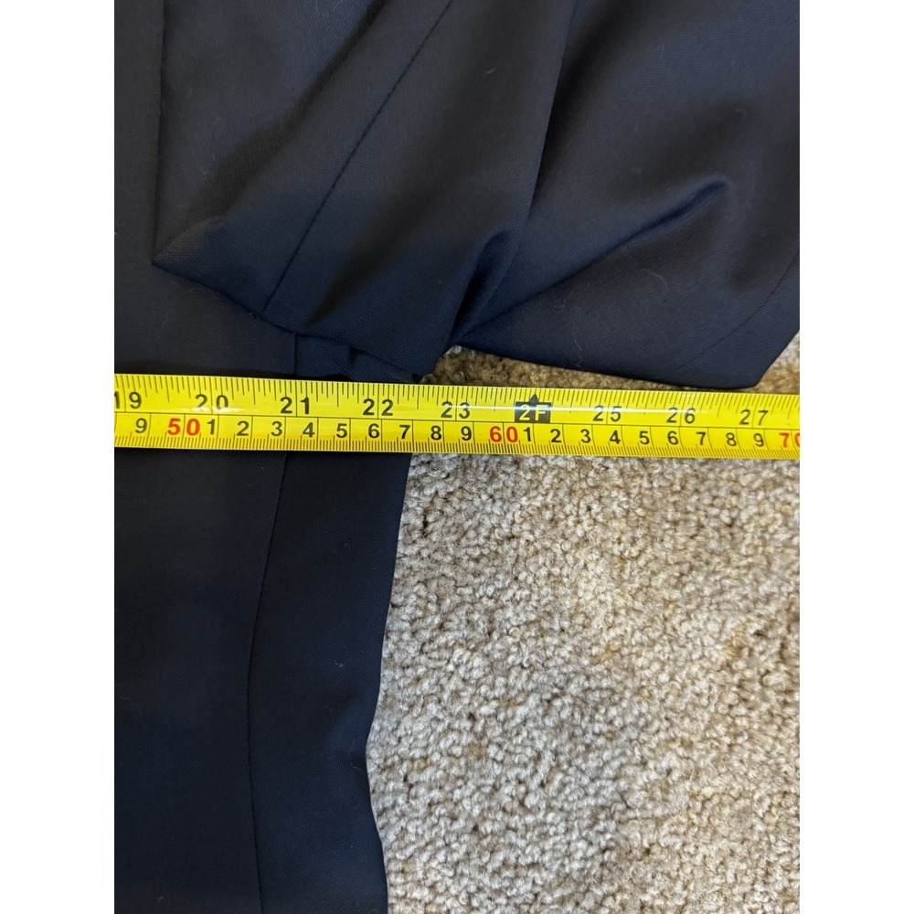 Ralph Lauren Jacket Blazer Mens 42S Wool Navy Gold 2 Button Sport Coat Classic - Picture 11 of 16